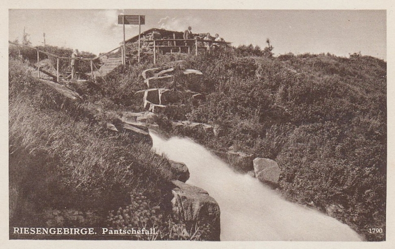 Krkonoše - Pančavský vodopád 1920